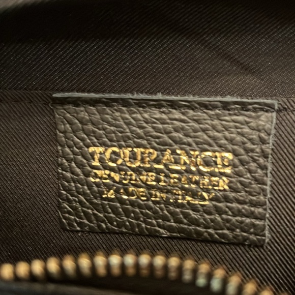 Tourance metallic‎ leather fanny bag, NWOT - Picture 9 of 11